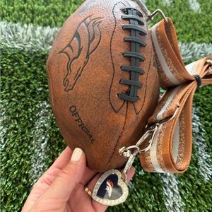 Wilsons Leather Brown and Tan Football Purse